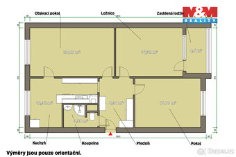 Prodej bytu 3+1, 84 m², Karlovy Vary, ul. Sibiřská - 6