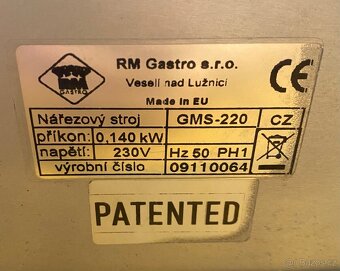 Nářezák GMS-220 - 6