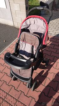 Kočárek s autosedačkou a fusakem - dvojkombinace - 6