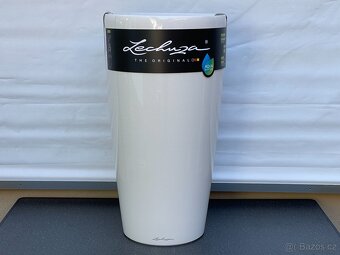 Lechuza RONDO 40 Samozavlažovací květináč bílý - 6
