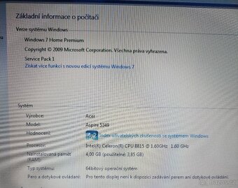 Acer Aspire 5349 450 GB HDD - 6