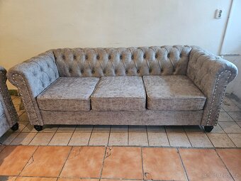 SEDACÍ SOUPRAVA - CHESTERFIELD - 6