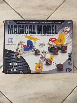 Zánovní stavebnice Magical Model 4ks. - 6