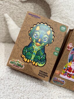 Luxusní, dřevěné puzzle WOODLIKA - 6