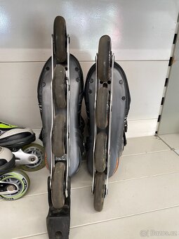 2x in-line kolečkové brusle velikost 39 a 43 - 6