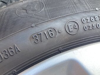 Alu kola BMW 2 F45 F46 - 5x112 zimní CONTINENTAL 195/65R16 - 6