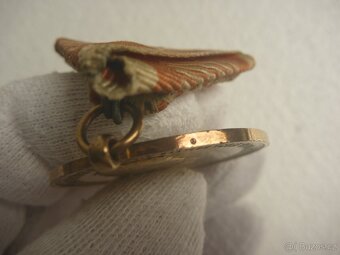 R-U zlatá medaile statečnost FORTITVDINI Karel I. WW 1 - 6