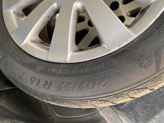 Alu kola 16” 5x112 VW a zimní pneu 205/55/R16 - 6