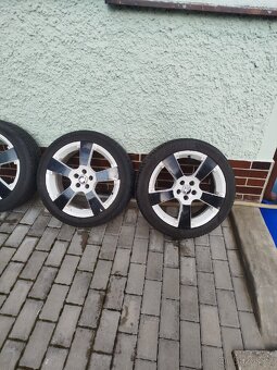 Alu disky Škoda 5x100 R17 225/45 letní - 6