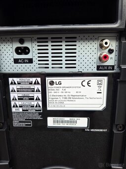 Mikrosystém XBOOM LG FJ5 - 6