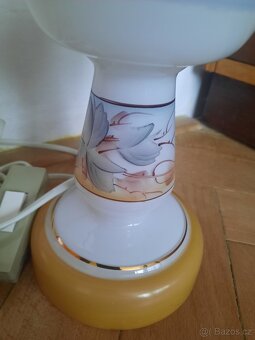 Retro lampa ze 70.let ve stylu petrolejky - 6