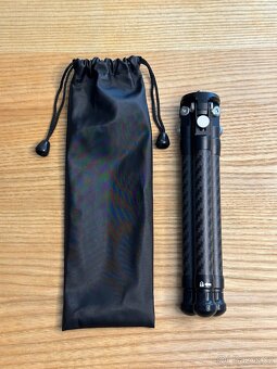 Teleskopický stolní stativ 17-26 cm, carbon, kvalitní, NOVÝ - 6