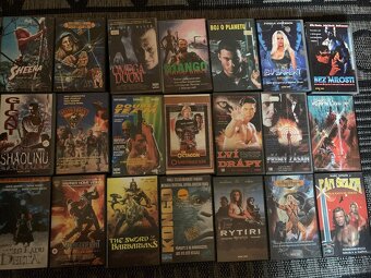 Prodám VHS Videokazety +800ks - 6