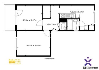 Prodej bytu 2+1 58 m2, Uherské Hradiště - Jarošov - 6