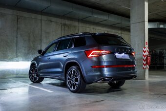 Škoda Kodiaq RS BiTDI, pano, ťažné, webasto, odpočet DPH - 6