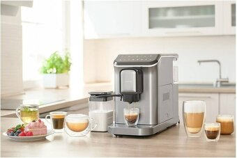 Espresso Sencor SES 8000BK stříbrné - 6