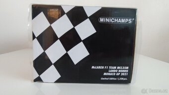 F1 McLaren MCL35M L.Norris Monaco GP 2021 1:18 - 6