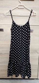 Černobílé šaty - XS/S - 6