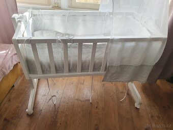 Dřevěná kolébka Roba s výbavou - 6
