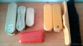 Retro: kolíčky na prádlo, prádel. šňůry, kroužky, žabky aj. - 6