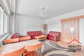 Pronájem zařízeného bytu 3+1 s lodžií, 77 m2, ul. U Kapličky - 6