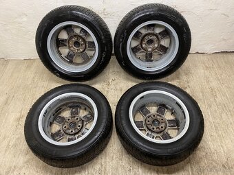 ALU KOLA ŠKODA R15 5x112 SE ZIMNÍMI PNEU BARUM 195/65R15 - 6