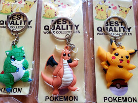 dětské klíčenky postavičky Pokemon / Pokémon Pikachu dárek - 6