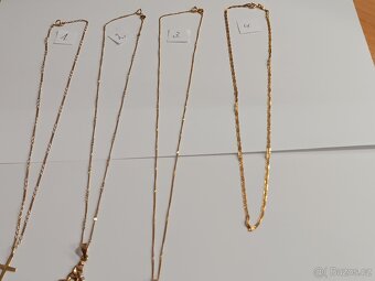 Zlatý řetízky 14kt 585/1000 - 6