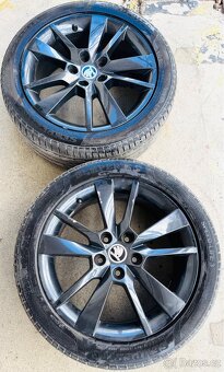 Kompletní ALU kola BORBET R17 Skoda Octavia 3,VW Golf - 6