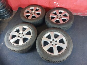 ALU disky originál Hyundai 5x114,3 R18 se zimními pneu 235/6 - 6