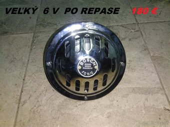 Klaxon Bosch 6v 12v. Tatra, Škoda, Praga... - 6