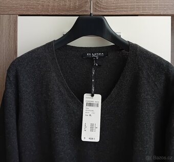 In Linea dámský svetřík vel. L/XL bavlna kašmír nový - 6