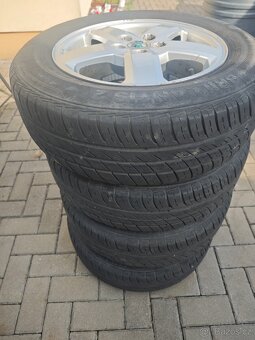 Škoda Octavia I-litá kola 5x100-Barum Brillantis2 195/65 r15 - 6