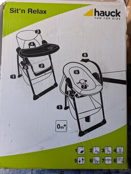 Dětská židlička Hauck Sit´n Relax 2v1 - 6