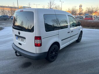 Volkswagen Caddy 1.9TDI 77kw 5míst tažné CarPlay Spaní - 6