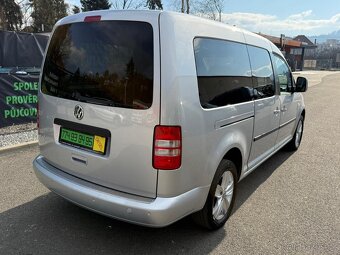 ► VW CADDY MAXI 2,0 TDI - 103 KW, 7 MÍST, PARKO. SENZORY ◄ - 6