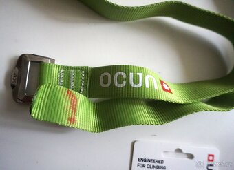 Nový zelený pásek na kalhoty zn.Ocun Belt SB 28 mm - 6