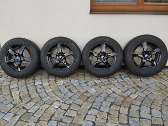 ALU 5x114,3 r17x7j ET 45, 225/65/17 Goodyear celoroční - 6