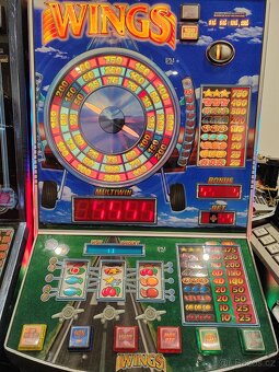Retro herní (výherní) automat Wings+klíče, vyhledávaný - 6