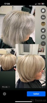 Kadeřnice, prodloužení vlasů keratin, kanekalon - 6