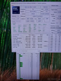 H810M-X, ULTRA 7 265KF,16GB DDR5 5600Mhz,chladič Jonsbo - 6