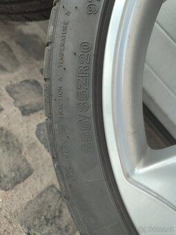 Prodám originální kola 255/35/20na Audi a6 Rotory - 6