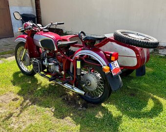 Dněpr MT 12 - hnaný sidecar, zpátečka - 6