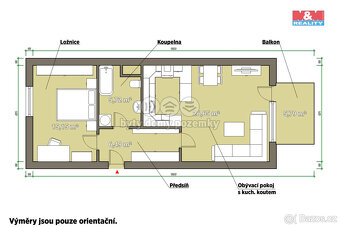 Pronájem bytu 2+kk, 58 m², Plzeň, ul. Datlová - 6