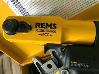 REMS Akku-Press ACC – profesionální lisovací sada v kufru - 6
