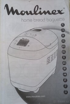 Moulinex domácí pekárna - 6