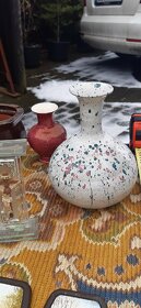 Keramika, Placatka, retro dóza, Aromalampa, obrázky, od 20kč - 6