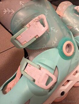 Dětské brusle Play 5 mátové - 6