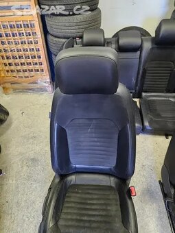 Sedačky sedadla alcantara VW Passat B7 - 6