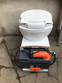 Kazetové WC THETFORD C263-S - bílá keramika - 6